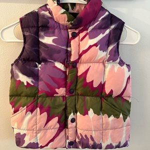 Lands End Girls Vest Size 5-6